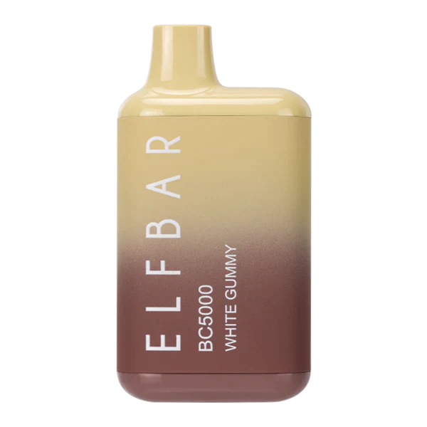 Elf Bar BC5000 Disposable Vape - White Gummy