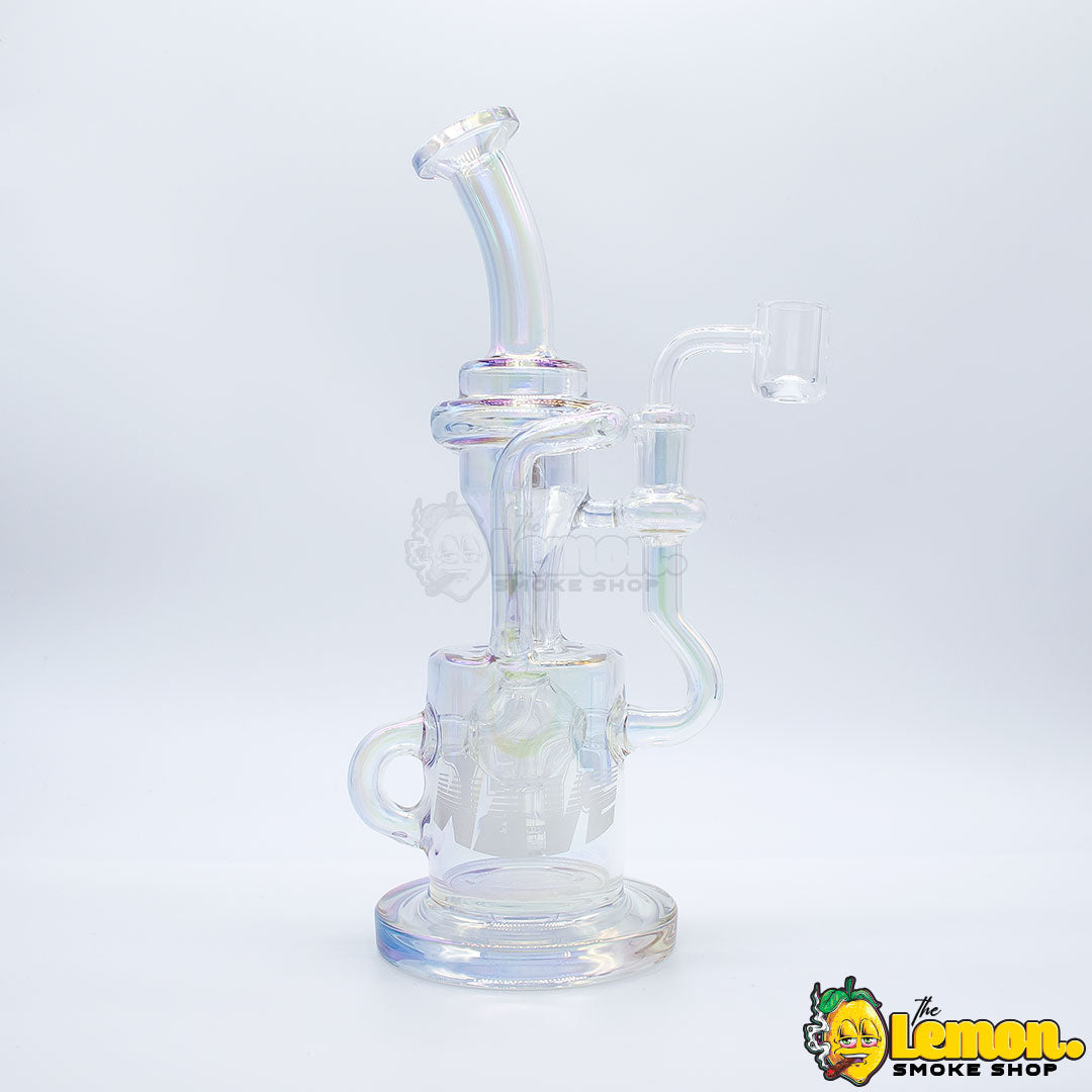 Iridescent Recycler Dab Rig
